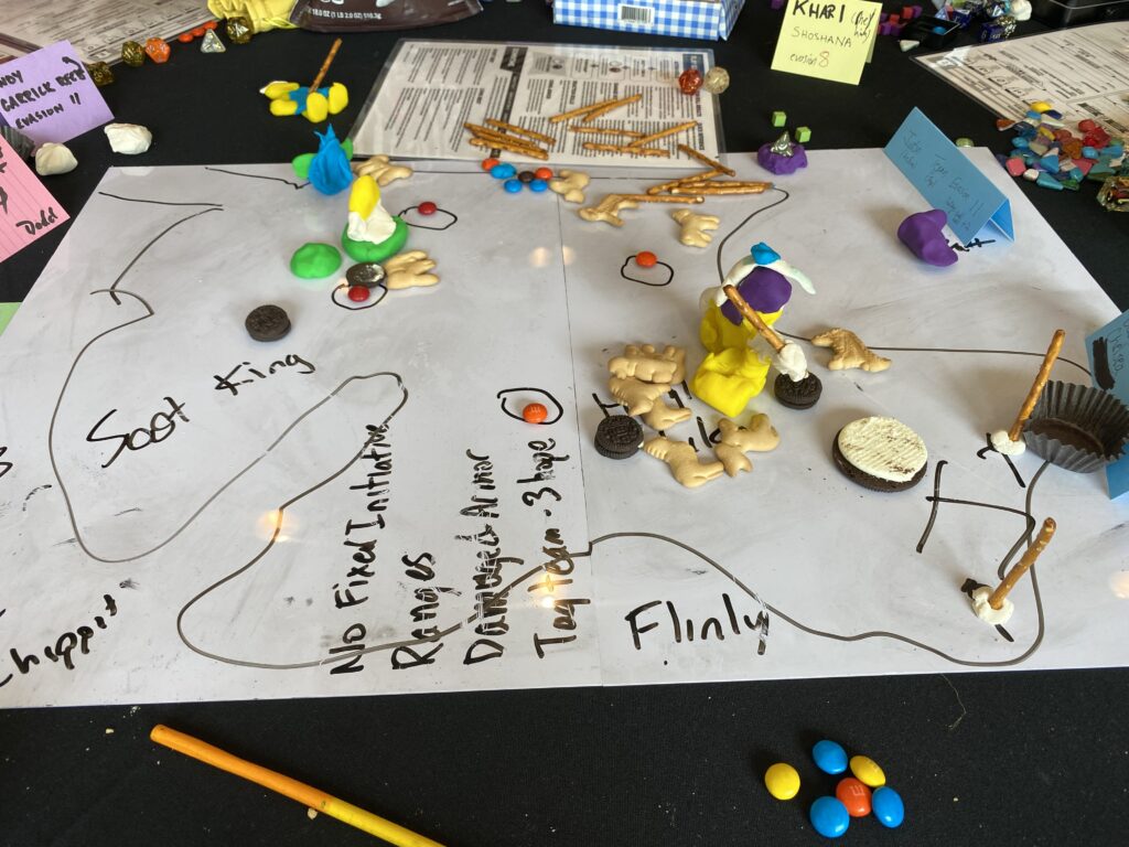Daggerheart battle map from The Dying Spire